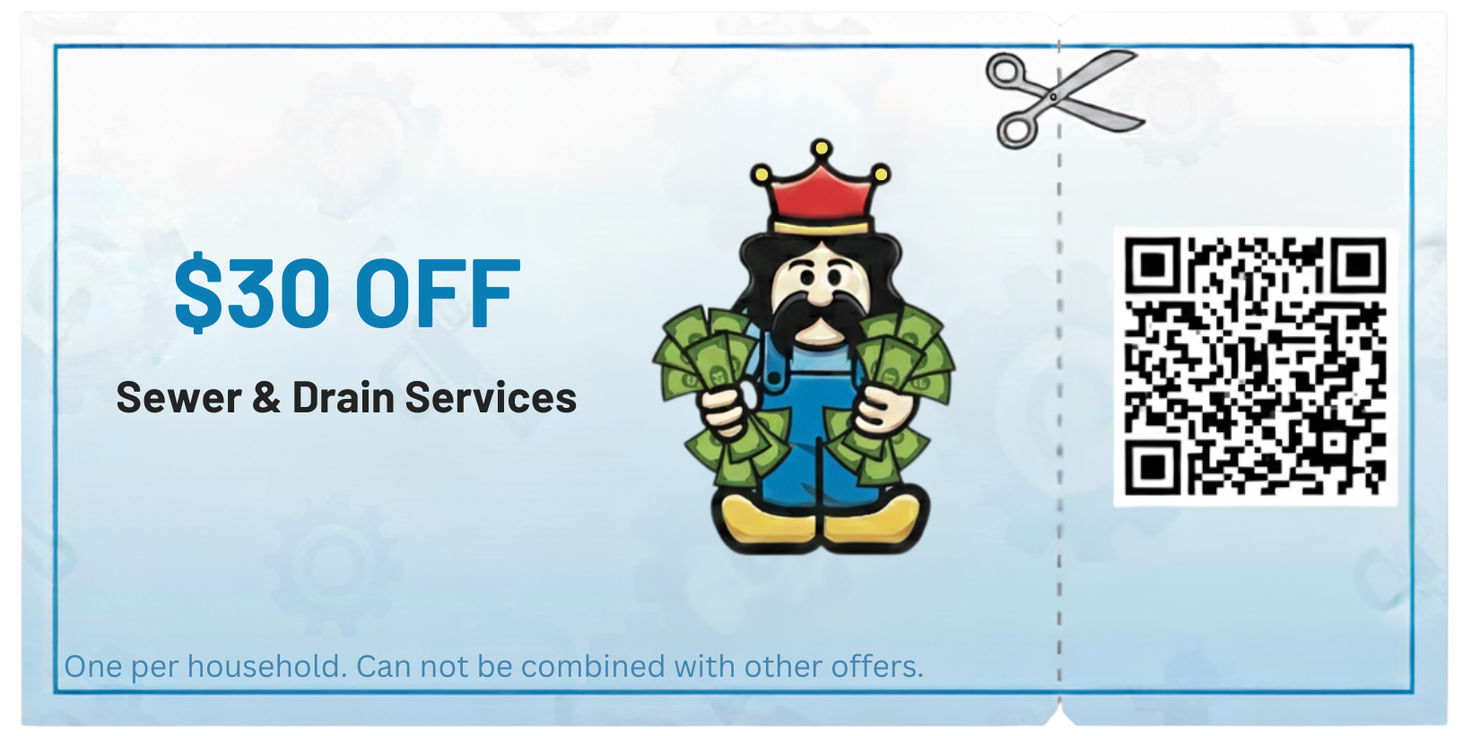 $30 Off Sewer & Drain Services