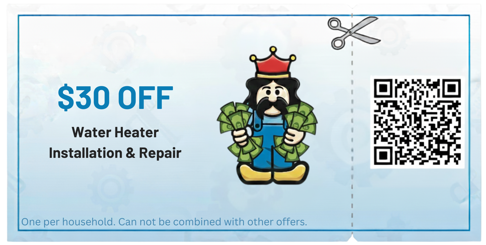 $30 Water Heater Installation & Repair $30 Water Heater Installation & Repair